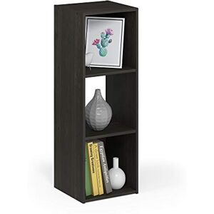 Furinno Pelli Cubic Storage Cabinet, 3x1, Espresso Furinno Pelli Cubic Storage Cabinet, 3x1, Espresso