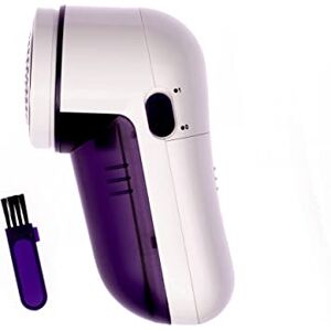 Prym Plastic Metal Purple/White Battery-Operated Maxi Lint Remover and Fabric Shaver for Woolen Clothes 1 Piece Prym Plastic Metal Purple/White Battery-Operated Maxi Lint Remover and Fabric Shaver for Woolen Clothes 1 Piece