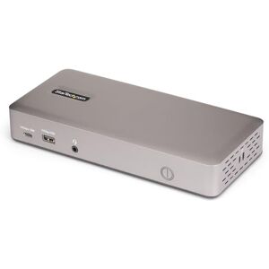 StarTech .com USB-C Docking Station (USB4), Triple 4K 60Hz Monitors, Up to 100W Laptop Charging, 2.5GbE, Driverless, Not macOS Compatible StarTech .com USB-C Docking Station (USB4), Triple 4K 60Hz Monitors, Up to 100W Laptop Charging, 2.5GbE, Driverless, Not macOS Compatible