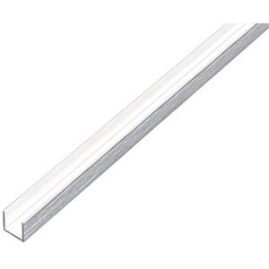 Alberts Gah- U Profile Aluminium 1000 x 10 x 10 mm Pack of 1, Edelstahldesign Light 488949.0 Alberts Gah- U Profile Aluminium 1000 x 10 x 10 mm Pack of 1, Edelstahldesign Light 488949.0