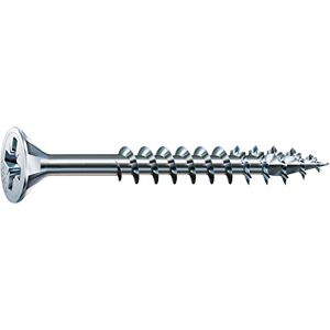 SPAX WIROX A3J, 0291010450555 All-Purpose Screw 4.5 x 55 mm Pack of 500, Phillips Z2, Countersunk Head, Fully Threaded, 4CUT, SPAX WIROX A3J, 0291010450555 All-Purpose Screw 4.5 x 55 mm Pack of 500, Phillips Z2, Countersunk Head, Fully Threaded, 4CUT,