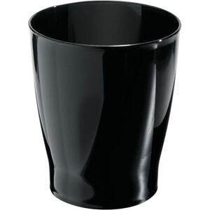 InterDesign iDesign Zia Rubbish Bin Black InterDesign iDesign Zia Rubbish Bin Black
