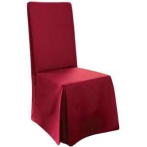 Surefit Slipcover, Cotton, Claret, Dining Chair Surefit Slipcover, Cotton, Claret, Dining Chair