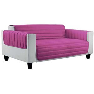 Italian Bed Linen Elegant Quilted Sofa Cover Doubleface, Lilac/Fucsia 2 Places, 100% microfiber, LILLAC/Fuchsia Italian Bed Linen Elegant Quilted Sofa Cover Doubleface, Lilac/Fucsia 2 Places, 100% microfiber, LILLAC/Fuchsia