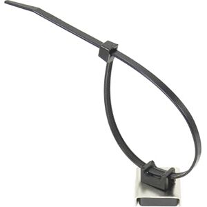 FIRST4MAGNETS Magnetic Cable Tie Mount at Home, Office, or Classroom 26 x 23 x 6.3mm Thick 6.1kg Pull Pack of 10 FIRST4MAGNETS Magnetic Cable Tie Mount at Home, Office, or Classroom 26 x 23 x 6.3mm Thick 6.1kg Pull Pack of 10