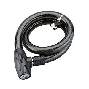 THIRARD Bike Lock - Steel Cable, 25mm, 2 Keys - Black THIRARD Bike Lock - Steel Cable, 25mm, 2 Keys - Black