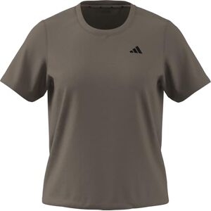 adidas Women's Workout Essentials Crew Neck T-Shirt, Chalky Brown, XL adidas Women's Workout Essentials Crew Neck T-Shirt, Chalky Brown, XL