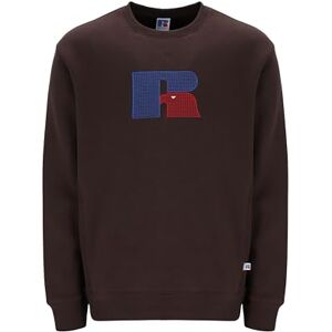 Russell Athletic E36112-SN-562 BENJAMIN3-CREW SWEATSHIRT Sweatshirt Men's SEAL BROWN Size L Russell Athletic E36112-SN-562 BENJAMIN3-CREW SWEATSHIRT Sweatshirt Men's SEAL BROWN Size L