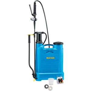 Matabi Manual Sprayer Evolution 12-12 litres Capacity Stainless Steel Handle Variety of Nozzles for Professional Use Ergonomics and Durability- Made in Europe Matabi Manual Sprayer Evolution 12-12 litres Capacity Stainless Steel Handle Variety of Nozzles for Professional Use Ergonomics and Durability- Made in Europe