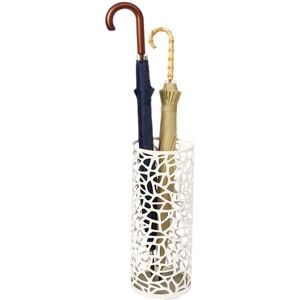 YAMAZAKI 6321 NEST Umbrella Stand Round, white, Steel, Minimalist, 19 x 19 x 46.5 cm YAMAZAKI 6321 NEST Umbrella Stand Round, white, Steel, Minimalist, 19 x 19 x 46.5 cm