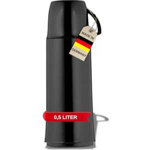 Helios Elegance Insulated Bottle Black 0.5 Litre Helios Elegance Insulated Bottle Black 0.5 Litre