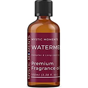 Mystic Moments Watermelon Fragrance Oil 100ml Perfect for Soaps, Candles, Bath Bombs, Oil Burners, Diffusers and Skin & Hair Care Items Mystic Moments Watermelon Fragrance Oil 100ml Perfect for Soaps, Candles, Bath Bombs, Oil Burners, Diffusers and Skin & Hair Care Items