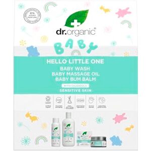 Dr. Organic Dr Organic Baby Gift Set with Organic Calendula, Baby Wash, Bum Balm & Massage Oil, Soothing Regime, Newborn Essentials, Calming, Natural, Vegan, Cruelty-Free, Paraben & SLS-Free, Organic Dr. Organic Dr Organic Baby Gift Set with Organic Calendula, Baby Wash, Bum Balm & Massage Oil, Soothing Regime, Newborn Essentials, Calming, Natural, Vegan, Cruelty-Free, Paraben & SLS-Free, Organic