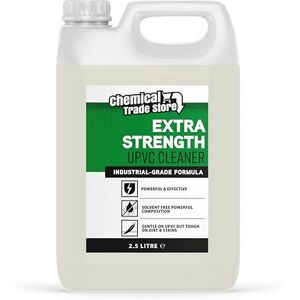 Chemical Trade Store UPVC Cleaner for Hard Plastic, Doors, Gutters and Window Frames 2.5 Litre Chemical Trade Store UPVC Cleaner for Hard Plastic, Doors, Gutters and Window Frames 2.5 Litre