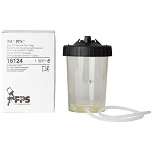 3M PPS (Original Series) 16124 PPS H/O Pressure Cup with Air Hose, Large, 28 oz, 1 Pack 3M PPS (Original Series) 16124 PPS H/O Pressure Cup with Air Hose, Large, 28 oz, 1 Pack