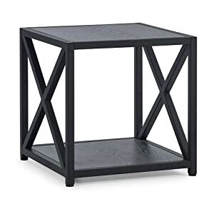 Julian Bowen Lamp Table, Black Ash, One Size Julian Bowen Lamp Table, Black Ash, One Size