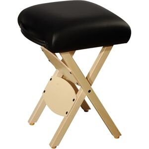 Master Massage Equipment Master Massage Foldable, Wooden Stool for Massage Table, Black, Easy to Travel! Master Massage Equipment Master Massage Foldable, Wooden Stool for Massage Table, Black, Easy to Travel!