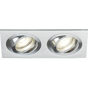 Knightsbridge Downlight, Aluminium, Brushed Chrome, Twin Knightsbridge Downlight, Aluminium, Brushed Chrome, Twin