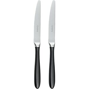 Grunwerg Yin & Yang Table Knives 2TAK650BK, 18/10 Stainless Steel, Set of 2, Black Grunwerg Yin & Yang Table Knives 2TAK650BK, 18/10 Stainless Steel, Set of 2, Black