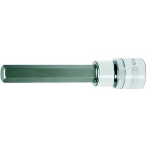 KS TOOLS 918.1659 9mm 1/2-inch Chrome Plus Long Hex Bit Socket KS TOOLS 918.1659 9mm 1/2-inch Chrome Plus Long Hex Bit Socket