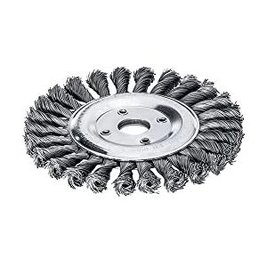 Lessmann Lessman Knot Wheel Brush 125x12x22.2x0.50 Lessmann Lessman Knot Wheel Brush 125x12x22.2x0.50