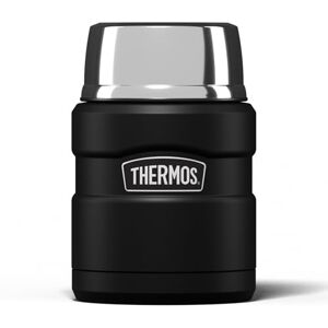 Thermos Stainless King Food Flask, 470ml Capacity Sleek Multi- Purpose Flask for Daily Food Prep Durable Stainless Steel with Classic Matt Black Finish Ideal for On-the-Go Meals & Drinks Thermos Stainless King Food Flask, 470ml Capacity Sleek Multi- Purpose Flask for Daily Food Prep Durable Stainless Steel with Classic Matt Black Finish Ideal for On-the-Go Meals & Drinks