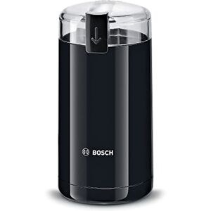 Bosch Coffee Electric Grinder, for 75 g Beans with One Touch Operation, Safety Function, Stainless Steel Chopping Blade, 180 watts, Black, MKM6003NGB Bosch Coffee Electric Grinder, for 75 g Beans with One Touch Operation, Safety Function, Stainless Steel Chopping Blade, 180 watts, Black, MKM6003NGB