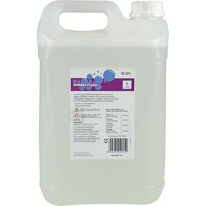 QTX Long-Lasting Bubble Solution, Professional Bubble Fluid for All Machines Ready-to-Use Bubble Liquid Mixture for Professional Events, Entertainers, and Home Use 5 Litre QTX Long-Lasting Bubble Solution, Professional Bubble Fluid for All Machines Ready-to-Use Bubble Liquid Mixture for Professional Events, Entertainers, and Home Use 5 Litre