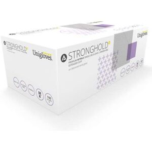 UNIGLOVES Stronghold+ Purple Nitrile Powder Free Gloves Box of 100 (Extra Large) UNIGLOVES Stronghold+ Purple Nitrile Powder Free Gloves Box of 100 (Extra Large)