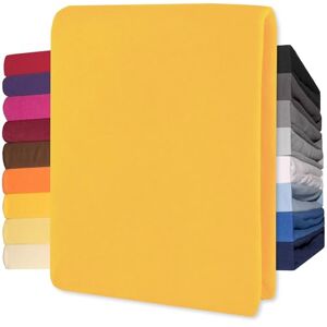 CelinaTex Lucina Topper Fitted Sheet Divan Cover Cotton 180x200-200x200 cm corn yellow CelinaTex Lucina Topper Fitted Sheet Divan Cover Cotton 180x200-200x200 cm corn yellow