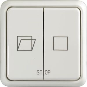 Roto Original ZEL RWA LT84 Fan Button for Flue Systems in Flush-Mounted Design Alpine White Roto Original ZEL RWA LT84 Fan Button for Flue Systems in Flush-Mounted Design Alpine White