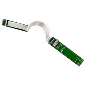 KALEA-INFORMATIQUE Adapter to mount a 28 pin 12+16 pin Mac SSD on an M2 M Key port. Compatible with AHCI and NVMe SSDs produced since 2013. KALEA-INFORMATIQUE Adapter to mount a 28 pin 12+16 pin Mac SSD on an M2 M Key port. Compatible with AHCI and NVMe SSDs produced since 2013.