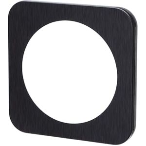 VoltShine Aluminium Wall Plate of German and French Origin, with Elegant Design in Black and a Key. Ideal to modernize Your Spaces with a Functional and Contemporary Touch. VoltShine Aluminium Wall Plate of German and French Origin, with Elegant Design in Black and a Key. Ideal to modernize Your Spaces with a Functional and Contemporary Touch.