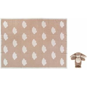 THUN Plush Set with Cover, Plush Outer 98% Polyester, 2% Cotton, Outer Blanket 100% Cotton, Stuffing 100% Polyester, Baby Dolce Farm Collection, 20 cm, 90 x 70 cm THUN Plush Set with Cover, Plush Outer 98% Polyester, 2% Cotton, Outer Blanket 100% Cotton, Stuffing 100% Polyester, Baby Dolce Farm Collection, 20 cm, 90 x 70 cm
