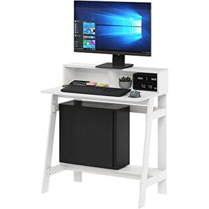 Furinno Simplistic A Frame Computer Desk, White Furinno Simplistic A Frame Computer Desk, White