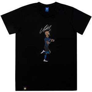 Inter T-Shirt Characters Vidal Black Edition Unisex Adult, Unisex_Adult, T-Shirt, TSblkVID, Black, L Inter T-Shirt Characters Vidal Black Edition Unisex Adult, Unisex_Adult, T-Shirt, TSblkVID, Black, L