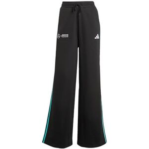 adidas Women's Mercedes AMG Petronas Formula ONE Team DNA Pant Women, Black/White, L adidas Women's Mercedes AMG Petronas Formula ONE Team DNA Pant Women, Black/White, L