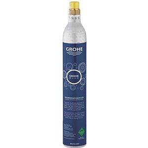 Grohe Blue Accessories Carbon Dioxide for Food and Beverage (Purity CO2 99.9% v/v Min. Volume 1 Bottle 425 g, for Up to 60 Liters of Sparkling Water), 40651000 Grohe Blue Accessories Carbon Dioxide for Food and Beverage (Purity CO2 99.9% v/v Min. Volume 1 Bottle 425 g, for Up to 60 Liters of Sparkling Water), 40651000