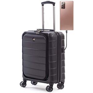 ALPINI Inova 2.0 Hard Case 22 Inch, Black (Black), (CABINE) S – Small – 40L – 55x40x20cm – 2.7kg, Suitcase ALPINI Inova 2.0 Hard Case 22 Inch, Black (Black), (CABINE) S – Small – 40L – 55x40x20cm – 2.7kg, Suitcase