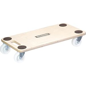 WAGNER Transport Aid MM 1126 I 59 x 29 x 11 cm Load Capacity 200 kg Ideal for Unwieldy Devices & Furniture I Soft Wheels I Carry Handle I Non-Slip Points I FSC® Certified 20112601 WAGNER Transport Aid MM 1126 I 59 x 29 x 11 cm Load Capacity 200 kg Ideal for Unwieldy Devices & Furniture I Soft Wheels I Carry Handle I Non-Slip Points I FSC® Certified 20112601