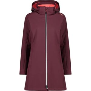 CMP Woman Parka Zip Hood, Burgundy, XXXL CMP Woman Parka Zip Hood, Burgundy, XXXL
