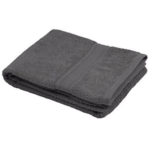 Stof Bath Towel Size 70 x 140 cm 100% Organic Cotton Anthracite Colour Lagoon Model Bath Linen Wash at 40 cm Stof Bath Towel Size 70 x 140 cm 100% Organic Cotton Anthracite Colour Lagoon Model Bath Linen Wash at 40 cm