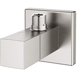 Grohe Universal Cube Angle Valve 1/2" Supersteel 22012DC0 Grohe Universal Cube Angle Valve 1/2" Supersteel 22012DC0