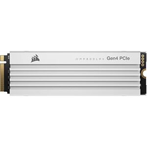Corsair MP600 PRO LPX 4TB M.2 NVMe PCIe x4 Gen4 SSD Optimised for PS5 (Up to 7,100MB/sec Sequential Read & 6,800MB/sec Sequential Write Speeds, High-Speed Interface, Compact Form Factor) White Corsair MP600 PRO LPX 4TB M.2 NVMe PCIe x4 Gen4 SSD Optimised for PS5 (Up to 7,100MB/sec Sequential Read & 6,800MB/sec Sequential Write Speeds, High-Speed Interface, Compact Form Factor) White