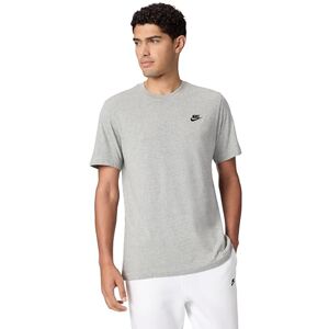 Nike Mens M NSW Club Tee T-Shirt, Dk Grey Heather/(Black), 3XL EU Nike Mens M NSW Club Tee T-Shirt, Dk Grey Heather/(Black), 3XL EU