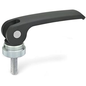 Ganter Normelemente GN 927-82-M6-50-A-B 927-82-M6-50-A-B-eccentric clamp with Screw, Form A: with Adjusting nut, Gewindelänge l2: 50mm Ganter Normelemente GN 927-82-M6-50-A-B 927-82-M6-50-A-B-eccentric clamp with Screw, Form A: with Adjusting nut, Gewindelänge l2: 50mm