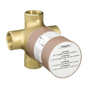 Hansgrohe 15936181 Puravida Quattro Green 3-Way Diverter Valve Rough, 3/4-Inch Hansgrohe 15936181 Puravida Quattro Green 3-Way Diverter Valve Rough, 3/4-Inch