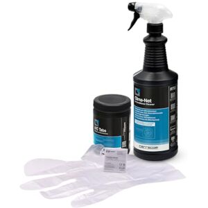 ERRECOM Cleaning Kit for Air Conditioners, Includes Clima-Net 1L Cleaner for A/C Filters and Evaporators, A/C Tabs 40 Air Conditioner Tabs, Long-Lasting Effect, Disposable Gloves Included ERRECOM Cleaning Kit for Air Conditioners, Includes Clima-Net 1L Cleaner for A/C Filters and Evaporators, A/C Tabs 40 Air Conditioner Tabs, Long-Lasting Effect, Disposable Gloves Included