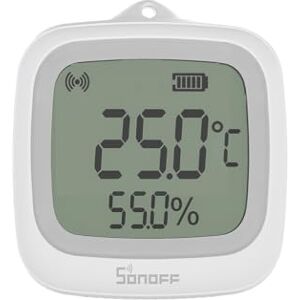 SONOFF SNZB-02WD IP65 Zigbee LCD Smart Temperature Humidity Sensor, Waterproof for Greenhouse/Bathroom, App Monitoring with Charts, Flexible Installation SONOFF SNZB-02WD IP65 Zigbee LCD Smart Temperature Humidity Sensor, Waterproof for Greenhouse/Bathroom, App Monitoring with Charts, Flexible Installation