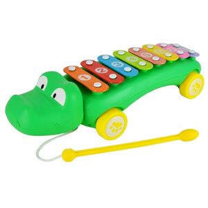 A-Star Little Star Crocodile Pull Along Xylophone, Engaging Colourful Walk Along Alligator for Interactive Musical Development A-Star Little Star Crocodile Pull Along Xylophone, Engaging Colourful Walk Along Alligator for Interactive Musical Development